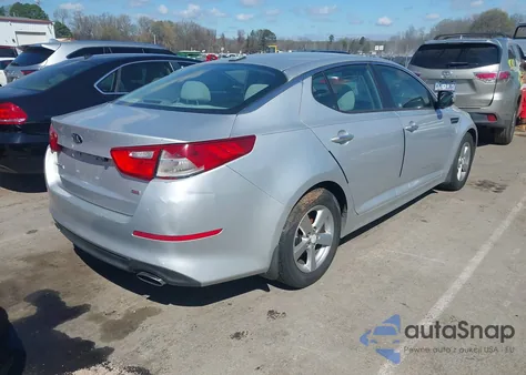 2014 Kia Optima Lx from USA, damaged, VIN 5XXGM4A70EG308961